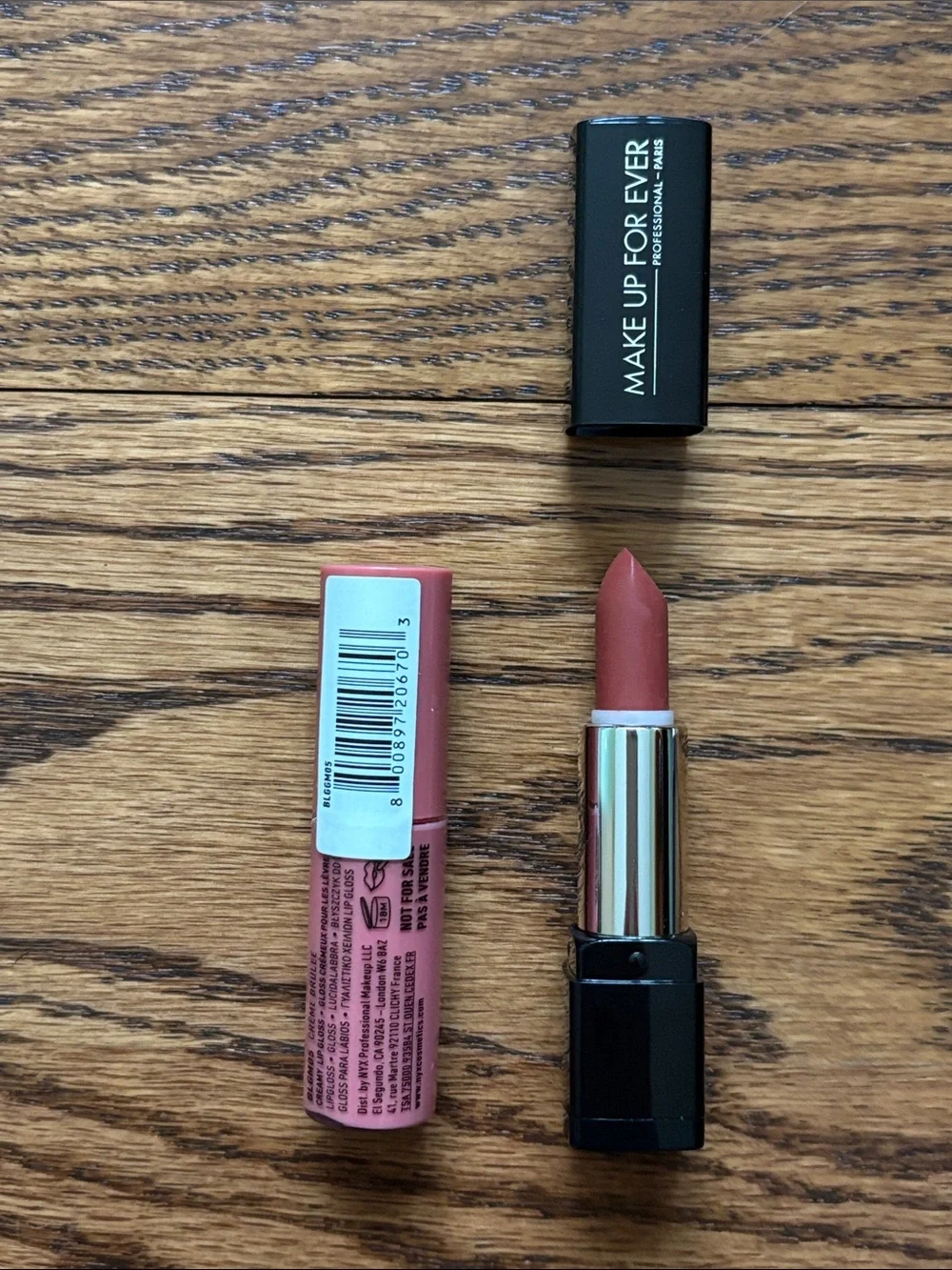 Bundle of 4 lip products Laneige, Kiehl’s, NYX, Make Up For Ever